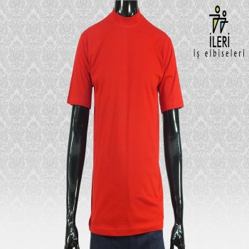 İŞ T-SHİRT BİSİKLET YAKA